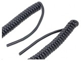 Cablu spiralat UNITRONIC&reg; SPIRAL 18x0,14mm2 PUR negru 250V