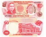 Filipine 50 Piso 1978 P-163 UNC Bancnota Filipineza