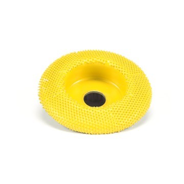 Disc slefuire lemn SABURR - 50mm PLAT, Granulatie Saburr FINA - GALBENA