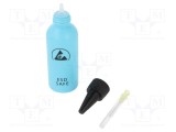 Flacon dozare 60ml ESD albastru cu capac - STATICTEC