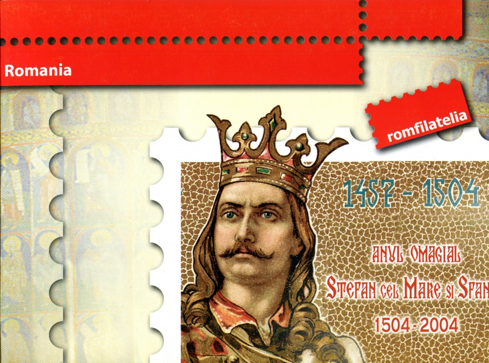 ROMANIA 2004 LP 1648a Voievodul STEFAN CEL MARE si SFANT Album ...