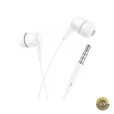 Handsfree 3.5mm HOCO M97 Alb foto