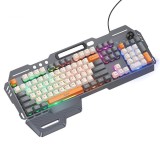 Cumpara ieftin Tastatura gaming HOCO DI98 QWERTY cu fir , design ergonomic, negru