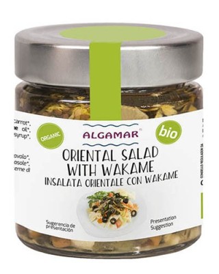 Salata orientala cu alge wakame eco 180g Algamar foto