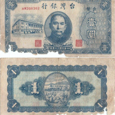 1946 , 1 yuan ( P-1935 ) - Taiwan