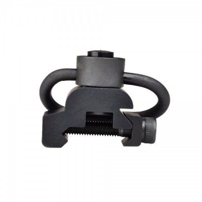 *QD SLING SWIVEL WITH 20MM RAILS MOUNT BLACK [METAL] foto