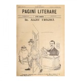 Revista &bdquo;Pagini literare&rdquo;, anul I, COMPLET - caricaturi de Petrescu-Găină