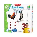 Cumpara ieftin Puzzle The Learning Journey - Domino, Animale de la ferma