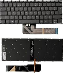 Tastatura Laptop, Lenovo, IdeaPad 5 14IAL7 Type 82SD, iluminata, layout UK