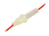 Clemă siguranțe Optifuse 10A 6,3x32mm 250V AC 32V DC 18AWG Cablu Poliamida/Polipropilena