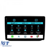 Navigatie Dedicata Skoda Fabia (2007-2014),QuadCore, 10Inch, 4Gb Ram, 64Gb Stocare, Carplay Performance AutoTuning, General