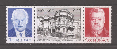 Monaco 1987 - 50 de ani de Emitere de Timbre in Monaco, MNH foto