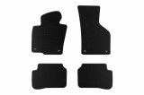 Mochete textile de la Rigum potrivite pentru Volkswagen Passat B6, B7 2005-2014, set de 4 bucati, negru Performance AutoTuning