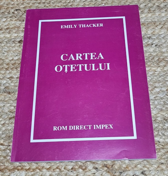 Emily Thacker - Cartea otetului