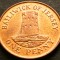 Moneda 1 PENNY - JERSEY, anul 2006 * cod 5089 = A.UNC