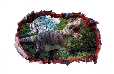 Sticker decorativ cu Dinozauri, 85 cm, 4402ST-1 foto