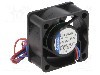 Ventilator 40x40x20mm, 10...14V DC, EBM-PAPST - 412-099