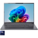 Laptop Acer Aspire 16 AI OLED A16-52M-70B8 cu procesor Intel&reg; Core&trade; Ultra 7 256V pana la 4.8GHz, 16, WUXGA+, OLED, 120Hz, 16GB LPDDR5X RAM, 1TB SSD, I
