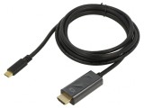 Adaptor HDMI 1.4 la USB-C 1.8m Negru