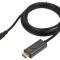 Adaptor HDMI 1.4 la USB-C 1.8m Negru