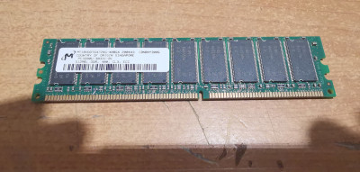 Ram PC Micron 512MB DDR 400MHz MT18VDDT6472AG-40BG4 foto