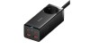 Baseus GaN3 Pro &icirc;ncărcător de perete / powerstrip 2xUSB + 2xUSB-C + AC, 100W (negru)
