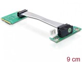Riser card Mini PCI Express la PCI Express x1 insertie stanga, Delock 41305