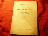 M.Livada - Lucian Blaga - Comentarii la o discutie filozofica -Ed.1944 ,16pag