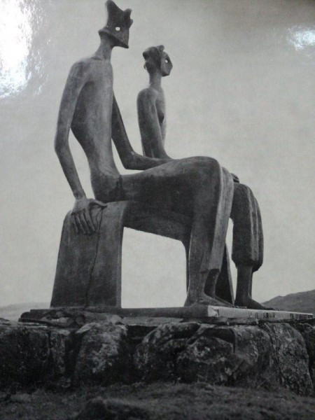 HENRY MOORE- IONEL JIANU,BUC. 1971