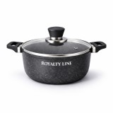 Oala din aluminiu turnat cu capac 20 cm Royalty Line