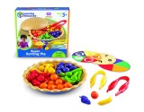 Placinta educativa pentru sortare si numarare cu fructe, 68 piese