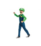 Costum carnaval Luigi Fancy - Mario , marimea M (7-8 ani)