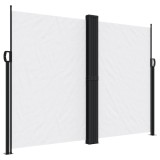 Cumpara ieftin Copertina laterala retractabila, alb, 180x1200 cm