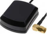 Antena GPS Auto cu Magnet SMA-C, Cablu 5m - Compatibila Alpine Blackbird, Navman, Trimble