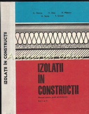 Izolatii In Constructii - C. Stoica, V. Stan - Tiraj: 1290 Exemplare foto