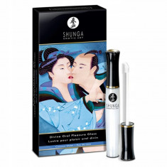 Gel pentru sex oral - Shunga Divine Oral Pleasure Apă de nucă de cocos 10 ml