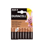 Set 8 baterii alcaline Duracell Duralock C&amp;B LR03 AAA