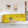 VidaXL Canapea modulară cu perne, galben, catifea 3321285