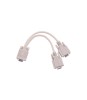 Cablu adaptor VGA la 2 VGA mama Cabletech