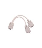 Cablu adaptor VGA la 2 VGA mama Cabletech