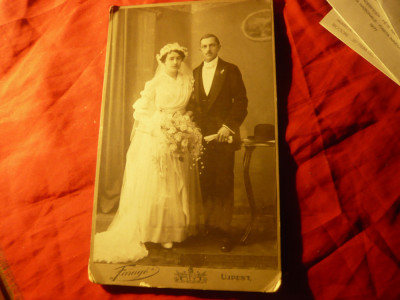 Fotografie 1917 - Miri - Foto Farago Ujpest ,pe carton , 33,5x13cm foto