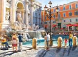 Puzzle 3000 piese Trevi Fountain, castorland