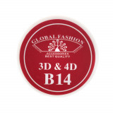 Cumpara ieftin Gel Plastilina 4D Global Fashion, Rosu 7g, B14