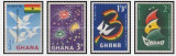 Ghana 1960 - 3rd Anniversary of Independence serie neuzata
