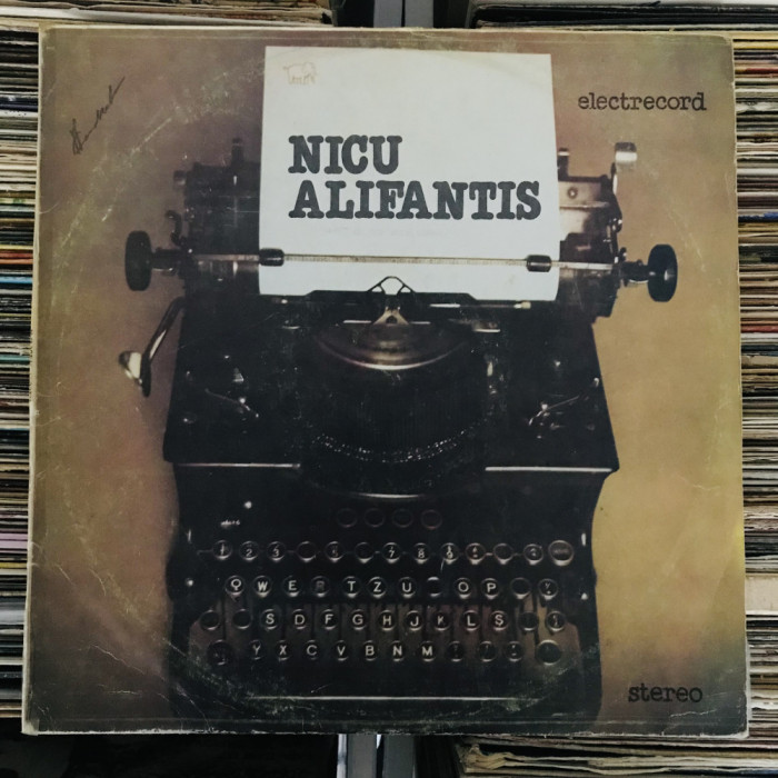 Disc Vinil Nicu Alifantis &lrm;&ndash; Nicu Alifantis (1984) Vinyl