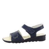 Sandale bleumarin din piele naturala Catis M5, 37 - 39