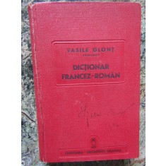 VASILE GLONT- DICTIONAR FRANCEZ ROMAN