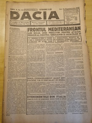 Dacia 23 septembrie 1943-frontul mediteranean pragatire pt atacul principal foto