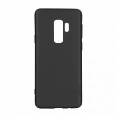 Husa carcasa Samsung Galaxy S9 Plus Silicon Colorat X-Level Negru (Black) foto