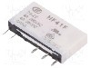 Releu miniaturale, 24V DC, 6A, serie HF41F, HONGFA RELAY - HF41F/24-ZS foto